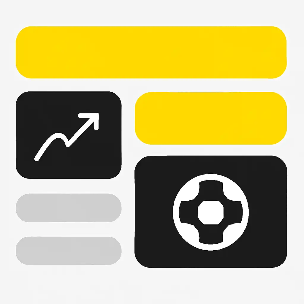 Close-up of button or form field for in-play betting