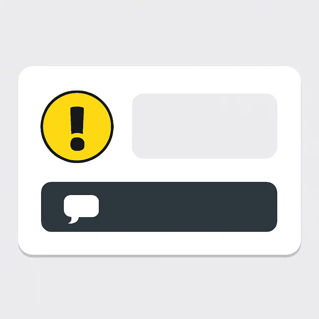 Close-up of button or form field for bet slip problems